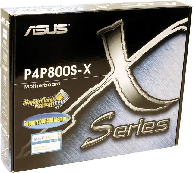 Alt view image 4 of 4 - ASUS P4P800S-X Socket 478 Intel 848P ATX Intel Motherboard