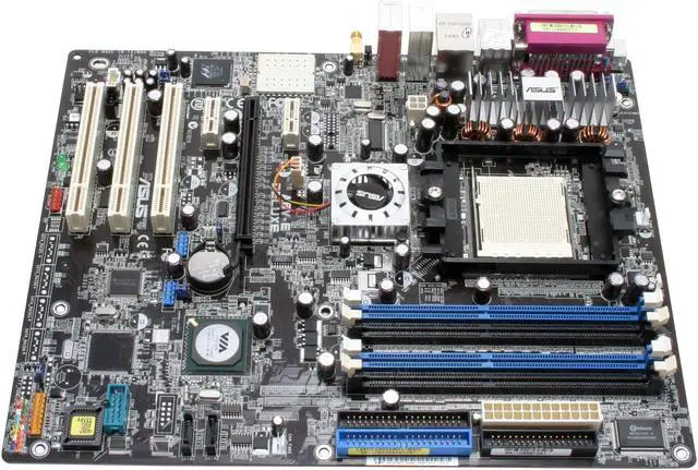 Alt view image 2 of 5 - ASUS A8V-E Deluxe 939 VIA K8T890 ATX AMD Motherboard