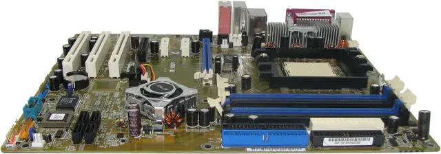 Alt view image 2 of 3 - ASUS A8N-E 939 NVIDIA nForce4 Ultra ATX AMD Motherboard