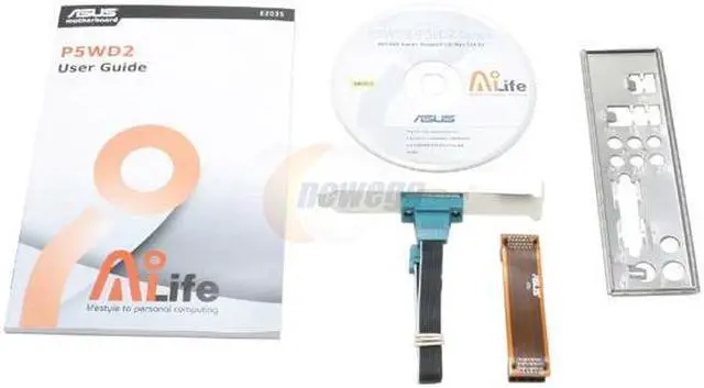 Alt view image 4 of 5 - ASUS P5WD2 LGA 775 Intel 955X ATX Intel Motherboard