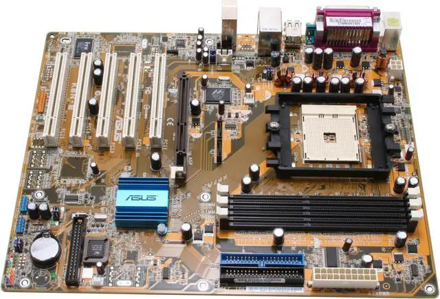 Alt view image 2 of 4 - ASUS K8N-E 754 NVIDIA nForce3 250Gb ATX AMD Motherboard