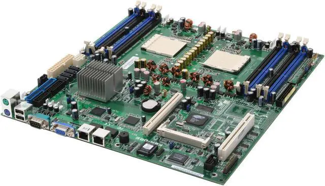 Alt view image 2 of 5 - ASUS K8N-DRE Extended ATX Server Motherboard Dual 940 NVIDIA nForce 2200 Professional