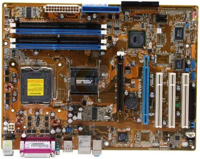 Alt view image 3 of 5 - ASUS P5VD1-X LGA 775 VIA PT880 Ultra ATX Intel Motherboard
