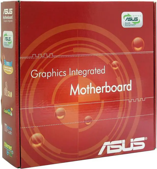 Alt view image 4 of 4 - ASUS A8N-VM CSM 939 NVIDIA GeForce 6150 Micro ATX AMD Motherboard