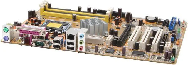 Alt view image 2 of 5 - ASUS P5SD2-X LGA 775 SiS 656 ATX Intel Motherboard