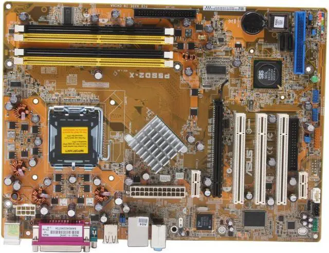 Alt view image 3 of 5 - ASUS P5SD2-X LGA 775 SiS 656 ATX Intel Motherboard