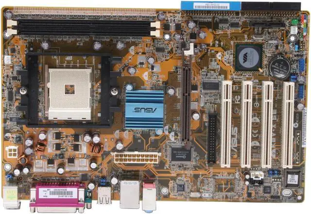 Alt view image 3 of 5 - ASUS K8V-X SE 754 VIA K8T800 ATX AMD Motherboard