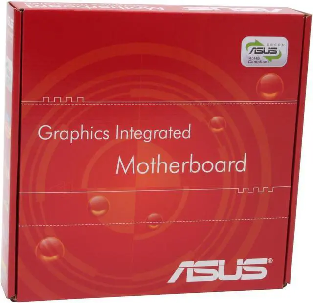 Alt view image 5 of 5 - ASUS P5RD2-VM LGA 775 ATI Radeon Xpress 200 Micro ATX Intel Motherboard