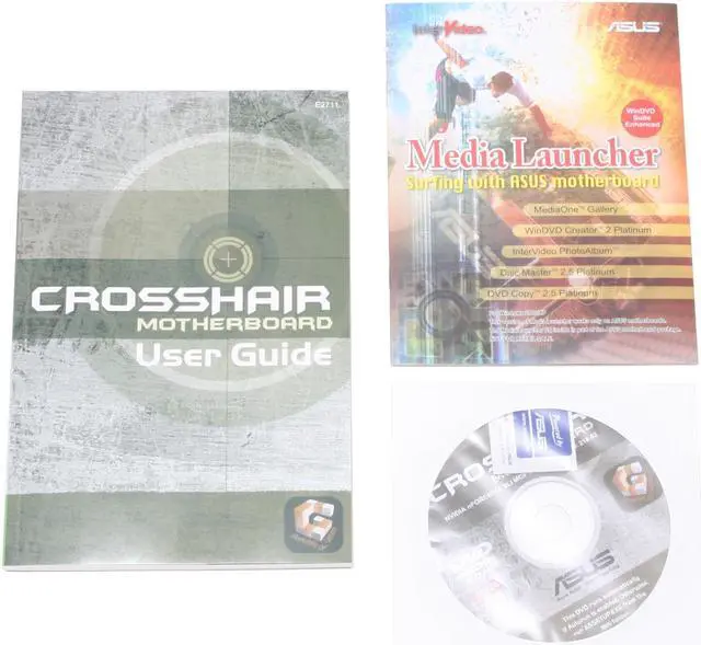 Alt view image 5 of 6 - ASUS CROSSHAIR AM2 NVIDIA nForce 590 SLI MCP ATX AMD Motherboard