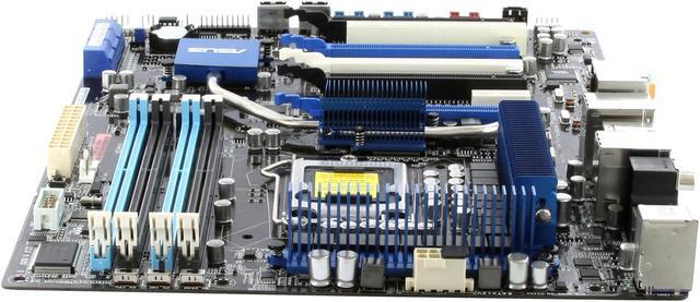 Alt view image 7 of 12 - ASUS P7P55 WS SuperComputer with NF200 LGA 1156 Intel P55 ATX Intel Motherboard