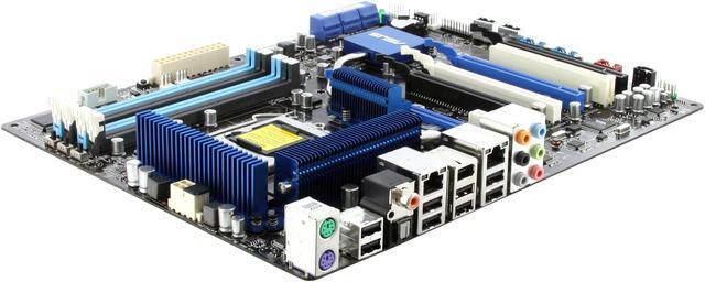 Alt view image 8 of 12 - ASUS P7P55 WS SuperComputer with NF200 LGA 1156 Intel P55 ATX Intel Motherboard