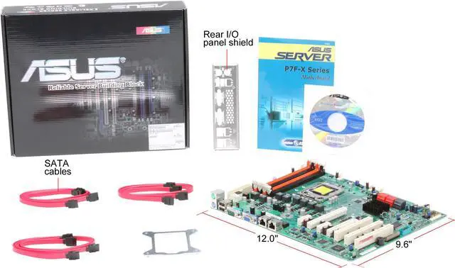 Alt view image 11 of 11 - ASUS P7F-X ATX Server Motherboard LGA 1156 Intel 3420