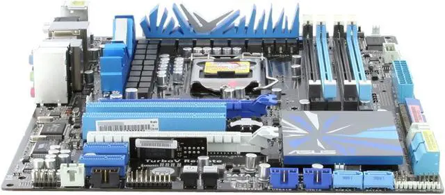 Alt view image 2 of 11 - ASUS P7P55D Premium LGA 1156 Intel P55 ATX Intel Motherboard w/ SATA 6 Gb/s