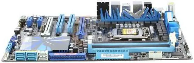 Alt view image 4 of 11 - ASUS P7P55D Premium LGA 1156 Intel P55 ATX Intel Motherboard w/ SATA 6 Gb/s