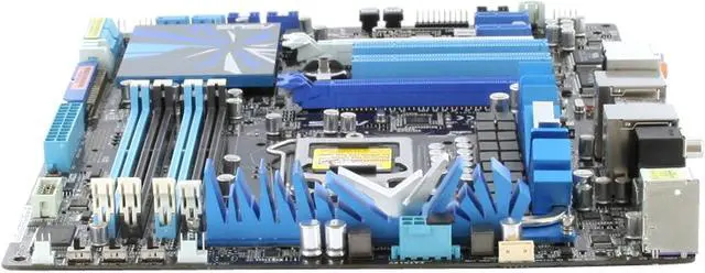 Alt view image 6 of 11 - ASUS P7P55D Premium LGA 1156 Intel P55 ATX Intel Motherboard w/ SATA 6 Gb/s