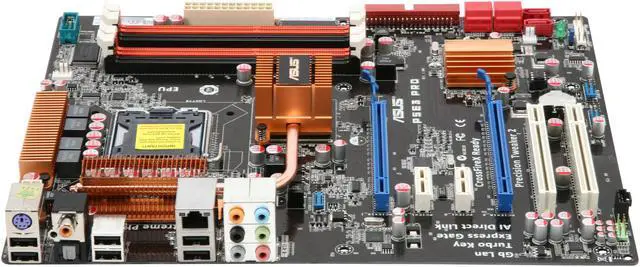 Alt view image 2 of 5 - ASUS P5E3 PRO LGA 775 Intel X48 ATX Intel Motherboard
