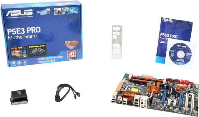 Alt view image 5 of 5 - ASUS P5E3 PRO LGA 775 Intel X48 ATX Intel Motherboard