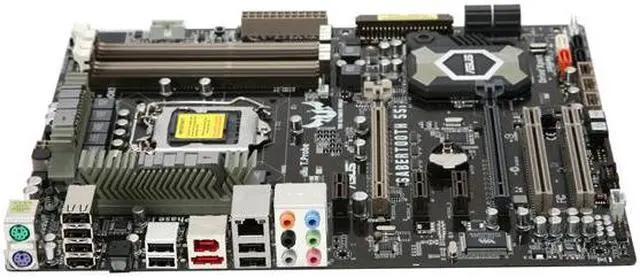 Alt view image 2 of 5 - ASUS SABERTOOTH 55i LGA 1156 Intel P55 ATX Intel Motherboard