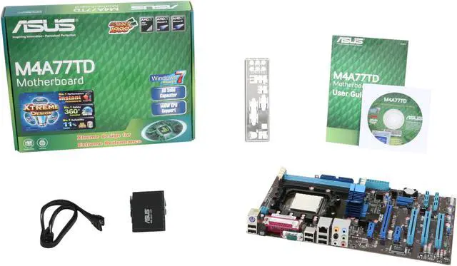 Alt view image 5 of 5 - ASUS M4A77TD AM3 AMD 770 ATX AMD Motherboard