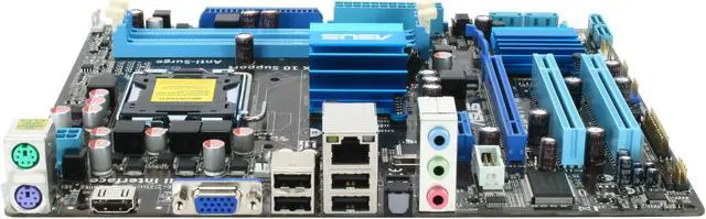 Alt view image 2 of 5 - ASUS P5G41T-M/CSM LGA 775 Intel G41 HDMI Micro ATX Intel Motherboard