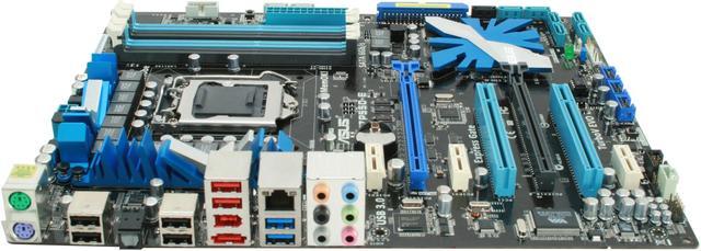 ASUS P7P55D-E LGA 1156 ATX Intel Motherboard - Newegg.com