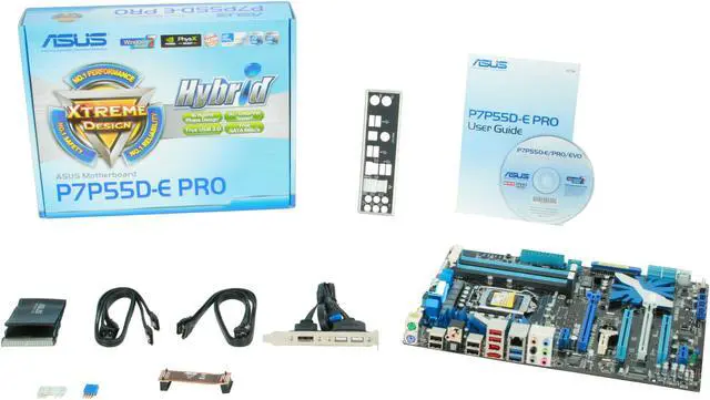 Alt view image 5 of 5 - ASUS P7P55D-E Pro LGA 1156 Intel P55 USB 3.0 ATX Intel Motherboard