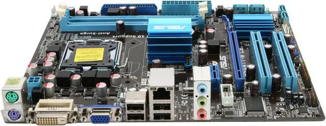 Alt view image 2 of 5 - ASUS P5G41T-M LE LGA 775 Intel G41 Micro ATX Intel Motherboard