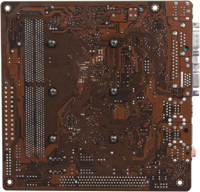 Alt view image 4 of 5 - ASUS AT5NM10-I Intel Atom D510 BGA559 Intel NM10 Mini ITX Motherboard / CPU Combo