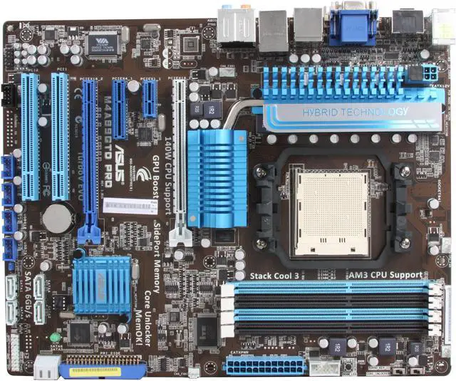 Alt view image 3 of 5 - ASUS M4A89GTD PRO AM3 AMD 890GX HDMI ATX AMD Motherboard