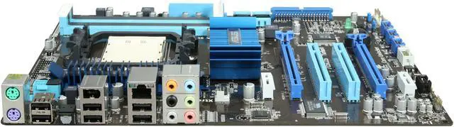 Alt view image 2 of 5 - ASUS M4N75TD AM3 NVIDIA nForce 750a SLI ATX AMD Motherboard