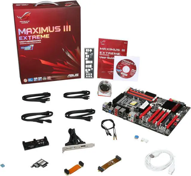 Alt view image 5 of 5 - ASUS Maximus III Extreme LGA 1156 Intel P55 USB 3.0 ATX Intel Motherboard