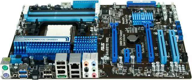 Alt view image 2 of 5 - ASUS M4A89TD PRO AM3 AMD 890FX ATX AMD Motherboard