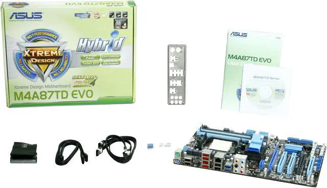 Alt view image 5 of 5 - ASUS M4A87TD EVO AM3 AMD 870 USB 3.0 ATX AMD Motherboard