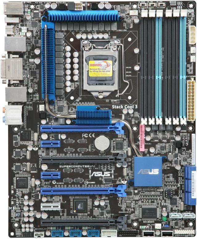 ASUS P7F7-E WS SuperComputer LGA 1156 ATX Intel Motherboard