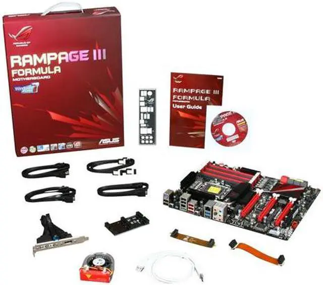 Alt view image 5 of 5 - ASUS Rampage III Formula LGA 1366 Intel X58 USB 3.0 ATX Intel Motherboard
