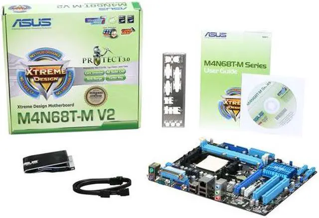 Alt view image 5 of 5 - ASUS M4N68T-M V2 AM3 NVIDIA Geforce 7025/nForce 630a Micro ATX AMD Motherboard