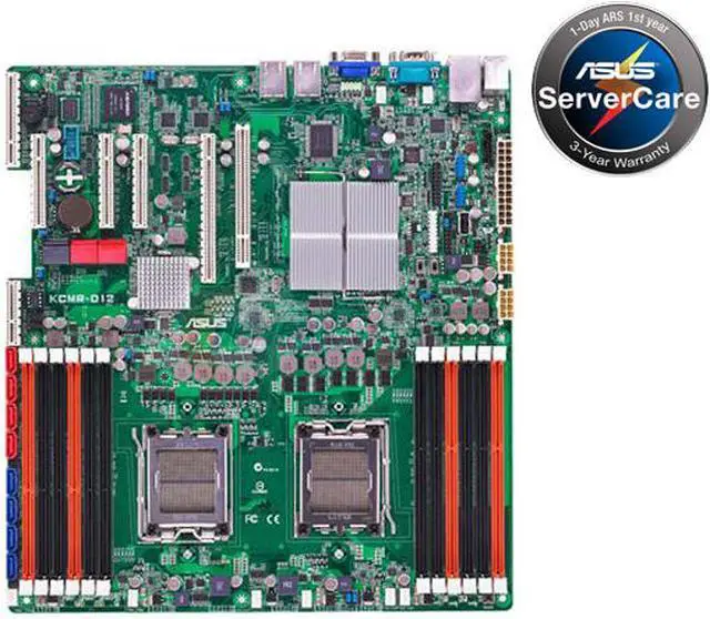 Main image of ASUS KCMR-D12(ASMB4-IKVM) Server Motherboard Dual Socket C32 AMD SR5670 DDR3 1333