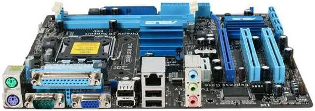 Alt view image 2 of 5 - ASUS P5G41T-M LX LGA 775 Intel G41 Micro ATX Intel Motherboard