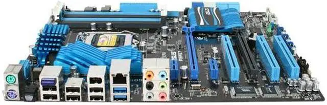 Alt view image 2 of 5 - ASUS P8P67 LGA 1155 Intel P67 USB 3.0 ATX Intel Motherboard