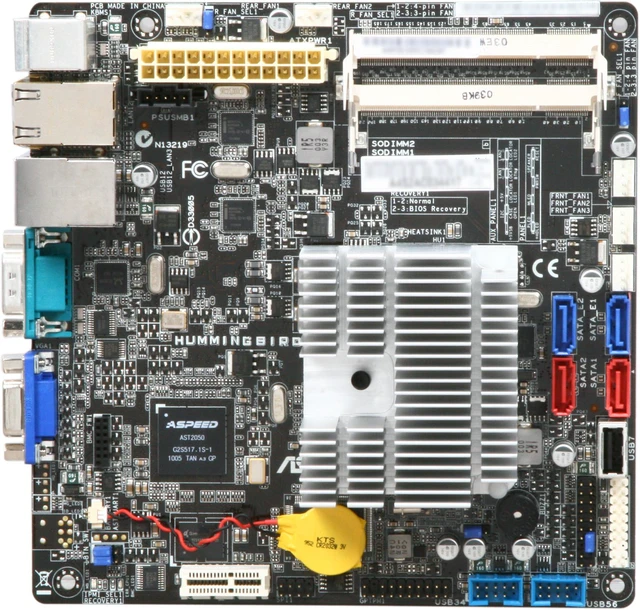 ASUS Hummingbird Mini ITX Server Class Pineview with Dedicated Remote ...