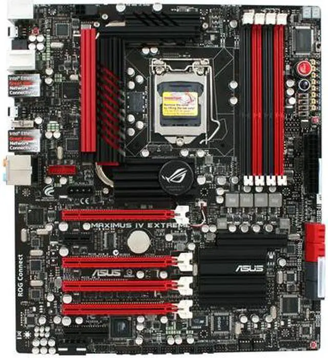 Alt view image 3 of 5 - ASUS MAXIMUS IV EXTREME LGA 1155 Intel P67 USB 3.0 Extended ATX Intel Motherboard