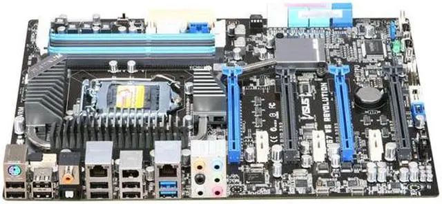 Alt view image 2 of 5 - ASUS P8P67 WS Revolution LGA 1155 Intel P67 / NVIDIA NF200 USB 3.0 ATX Intel Motherboard
