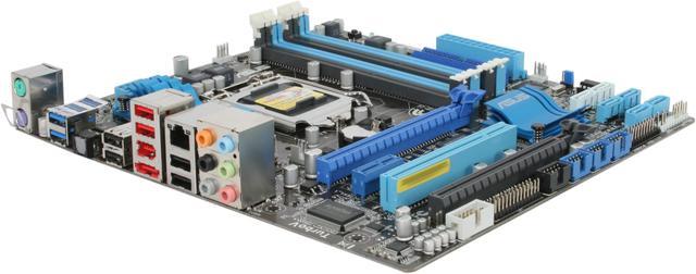 ASUS P8P67-M (REV 3.0) LGA 1155 Intel P67 SATA 6Gb/s USB 3.0 Micro ATX  Intel Motherboard