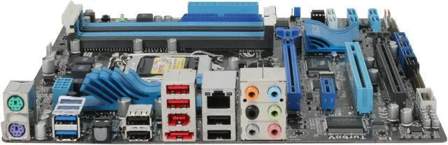 Alt view image 2 of 5 - ASUS P8P67-M (REV 3.0) LGA 1155 Intel P67 USB 3.0 Micro ATX Intel Motherboard