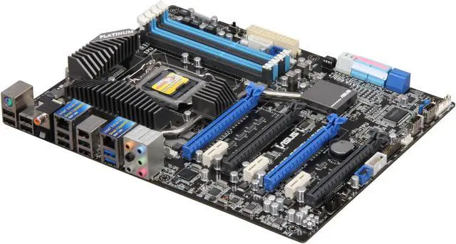 Main image of ASUS P8P67 WS REVOLUTION<REV 3.0> LGA 1155 Intel P67 / NVIDIA NF200 USB 3.0 ATX Intel Motherboard with UEFI BIOS