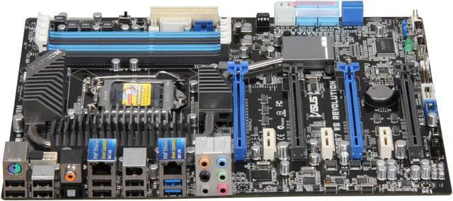 Alt view image 2 of 5 - ASUS P8P67 WS REVOLUTION<REV 3.0> LGA 1155 Intel P67 / NVIDIA NF200 USB 3.0 ATX Intel Motherboard with UEFI BIOS