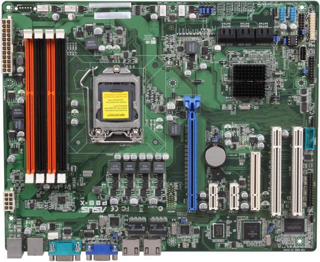 Alt view image 3 of 5 - ASUS P8B-X LGA 1155 Intel C202 ATX Intel Xeon E3 Server Motherboard
