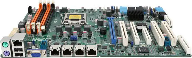 Alt view image 2 of 5 - ASUS P8B-E/4L ATX Server Motherboard LGA 1155 Intel C204 DDR3 ECC UDIMM