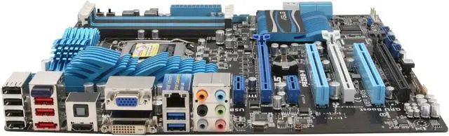 Alt view image 2 of 5 - ASUS P8Z68-V LGA 1155 Intel Z68 HDMI USB 3.0 ATX Intel Motherboard
