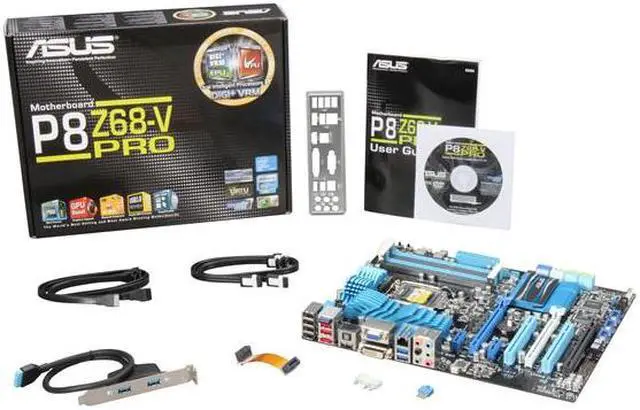 Alt view image 5 of 5 - ASUS P8Z68-V PRO LGA 1155 Intel Z68 HDMI USB 3.0 ATX Intel Motherboard with UEFI BIOS